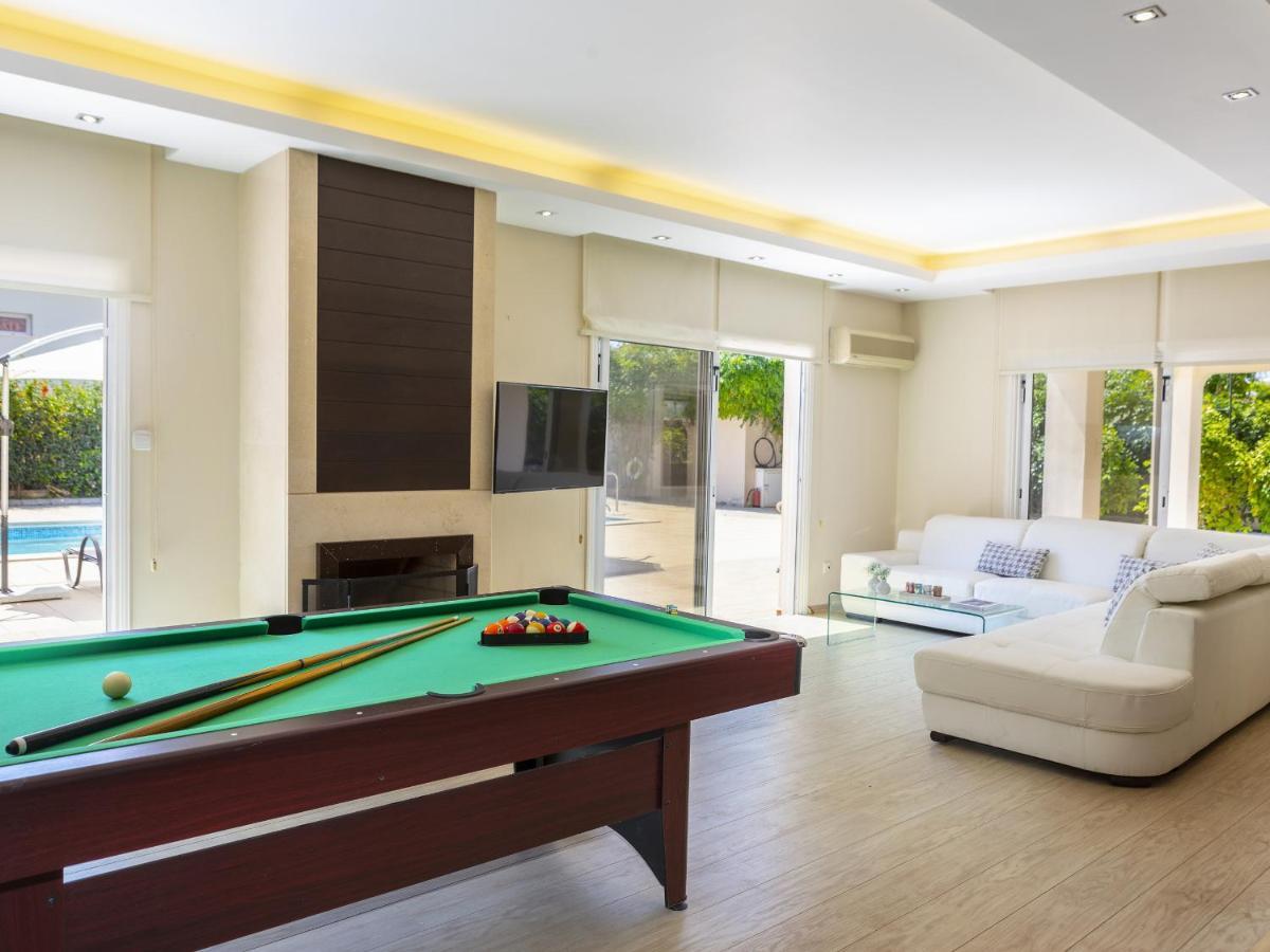 Вилла Meneou Seaside Mansion 7 Ларнака Экстерьер фото